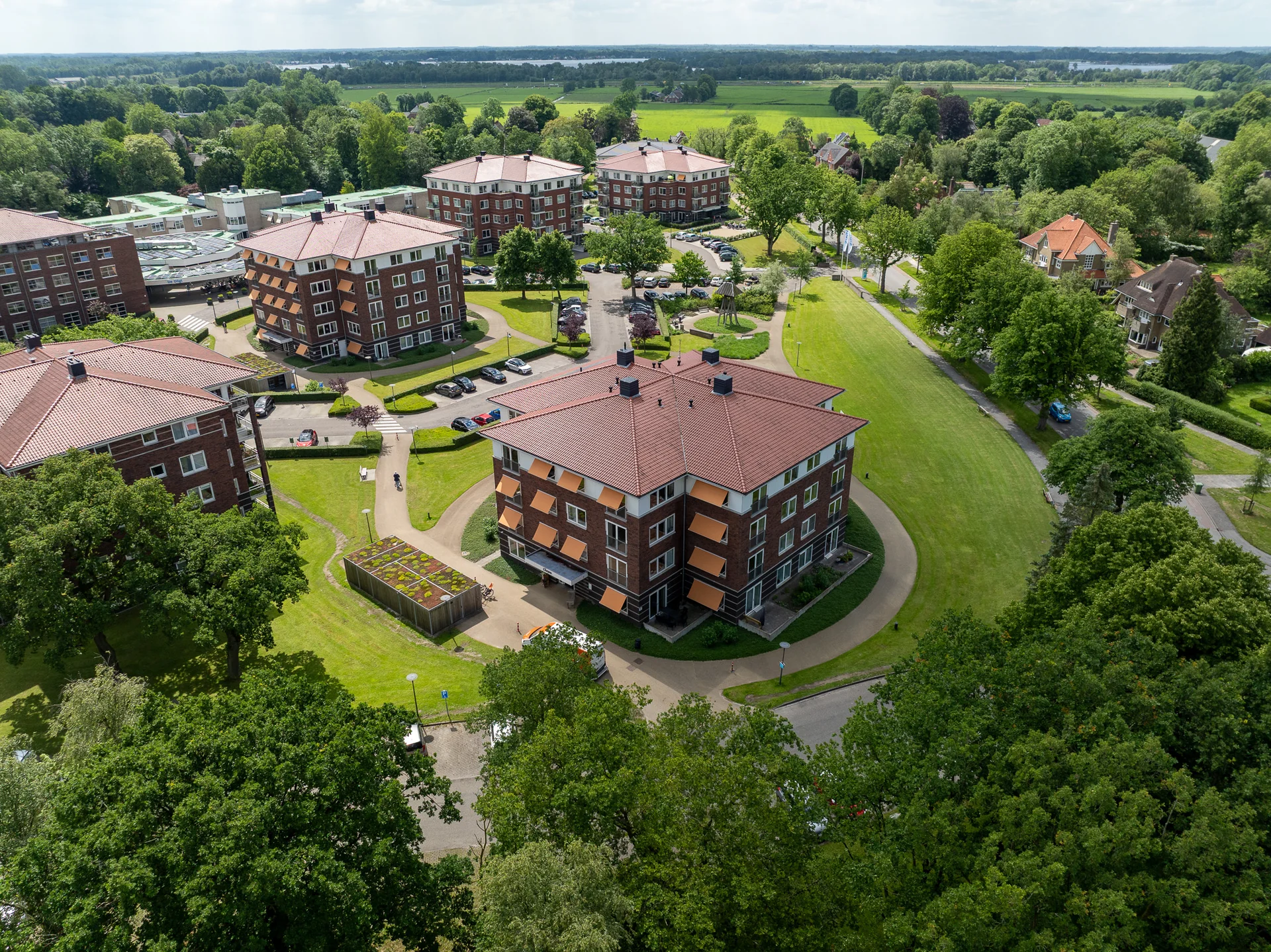 Thermische drone-inspectie van vrijstaande woning