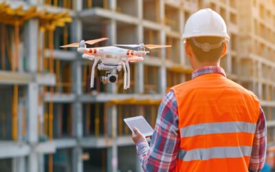 De vordering van bouwprojecten vastleggen met een drone