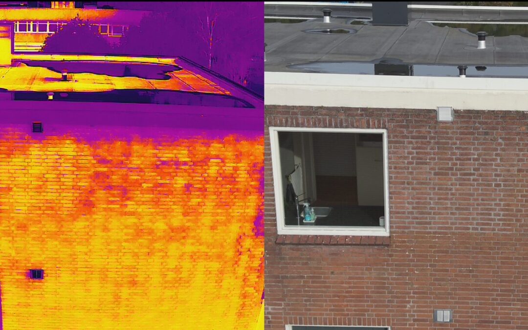 Warmtescan met een drone: spoor energieverlies op